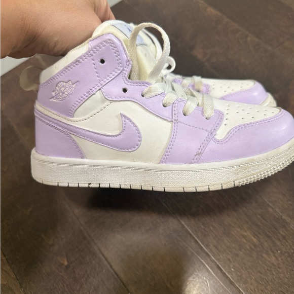 Nike Other - Nike Kids' Lavender and White Sneakers